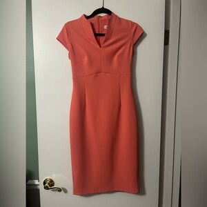 Calvin Klein Coral Midi Dress